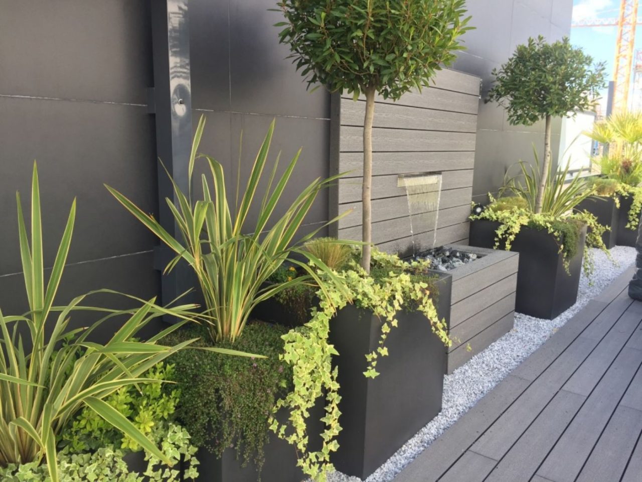 Diseño de jardín en Ático en Soto de Tempranales